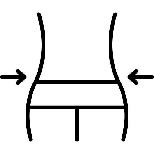 لیزر مو کمر و شکم